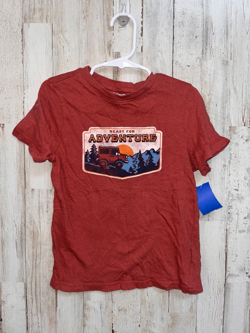 RUST OLD NAVY READY FOR ADVENTURE, BOY 5T
