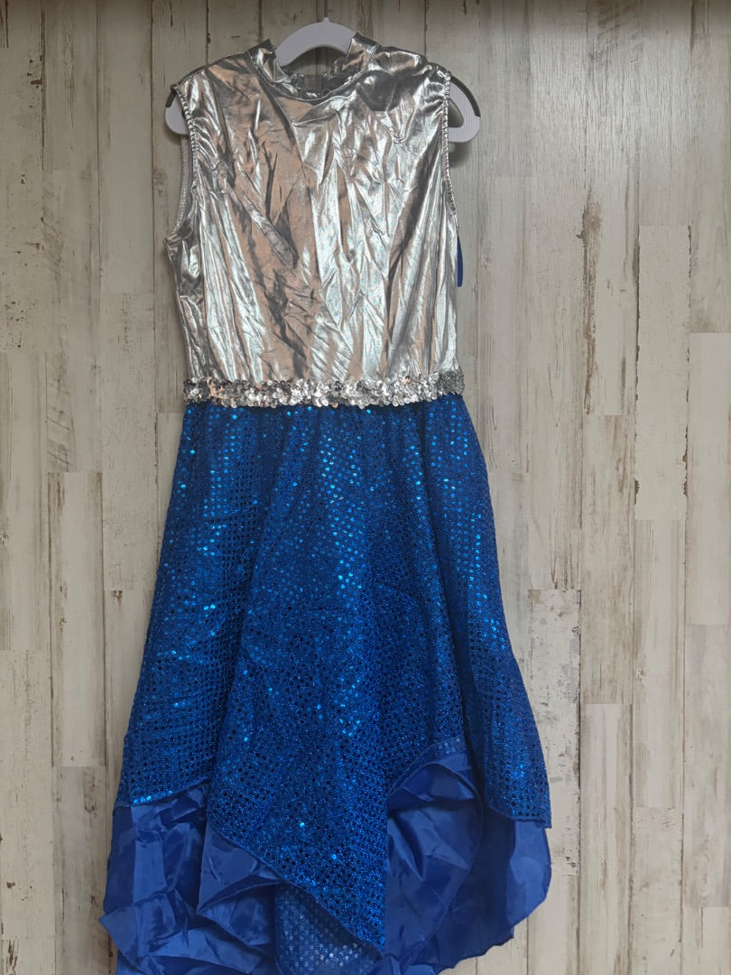 SILVER EIFIEL SEQUIN DRESS, GIRLS 14