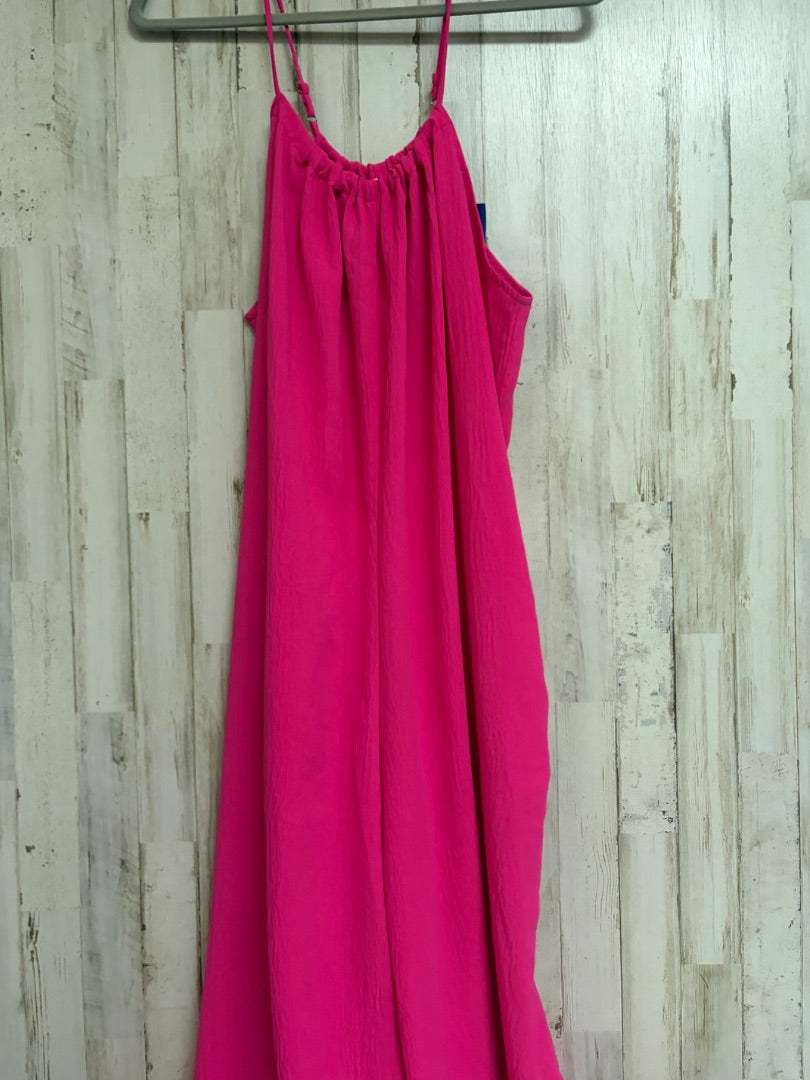 PINK CHERISH TEXTURED ROMPER, LADIES M