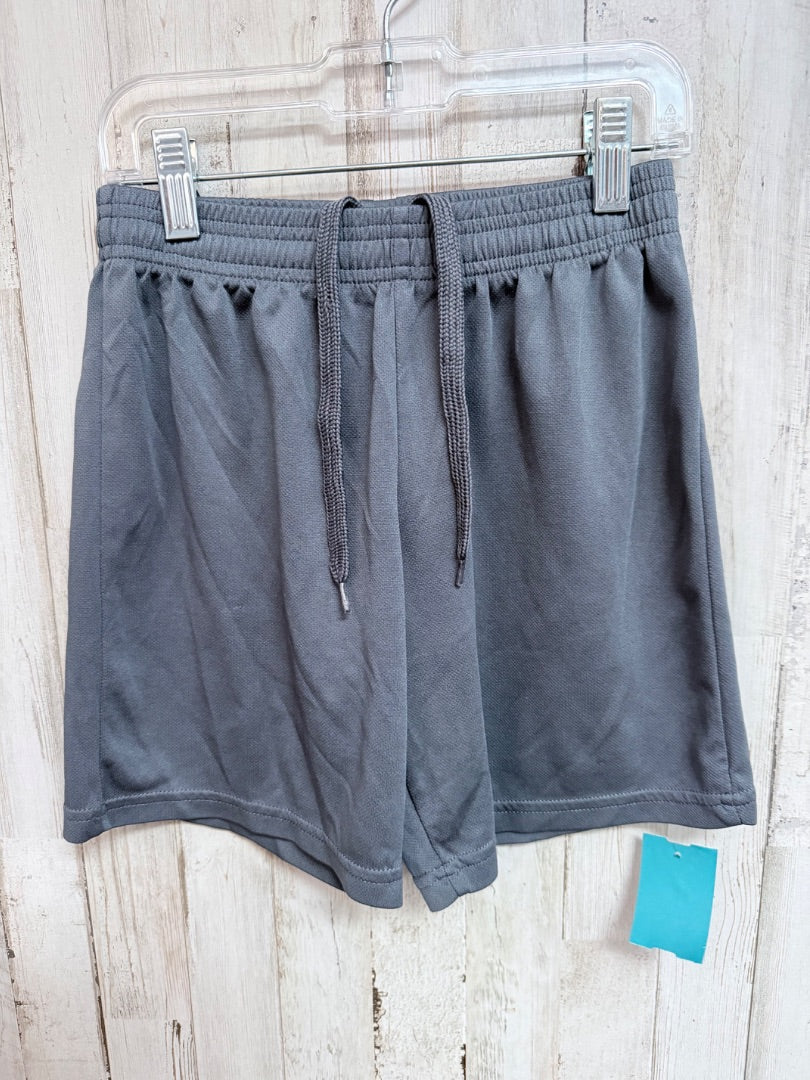 GREY ALLSOME DRY FIT SHORTS, BOY 8