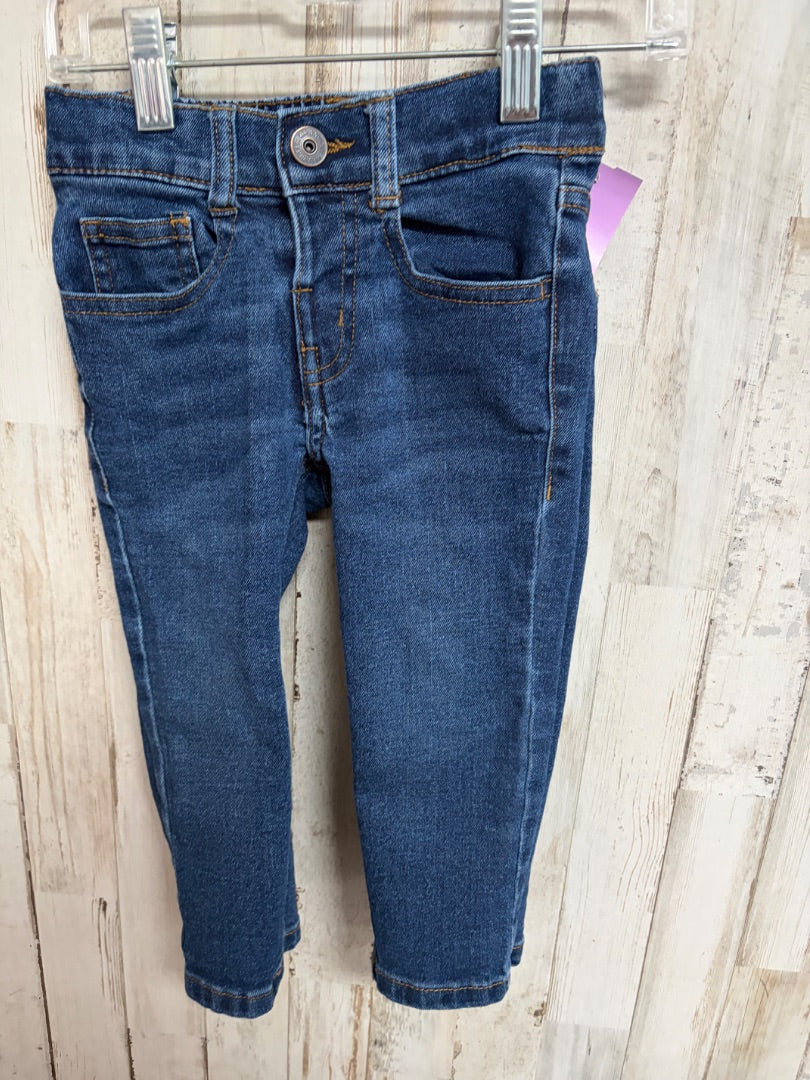 DENIM WRANGLER BOOTCUT JEANS, BOY 2T