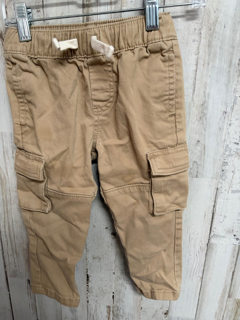 KHAKI WONDER NATION CARGO PANTS, BOY 2T