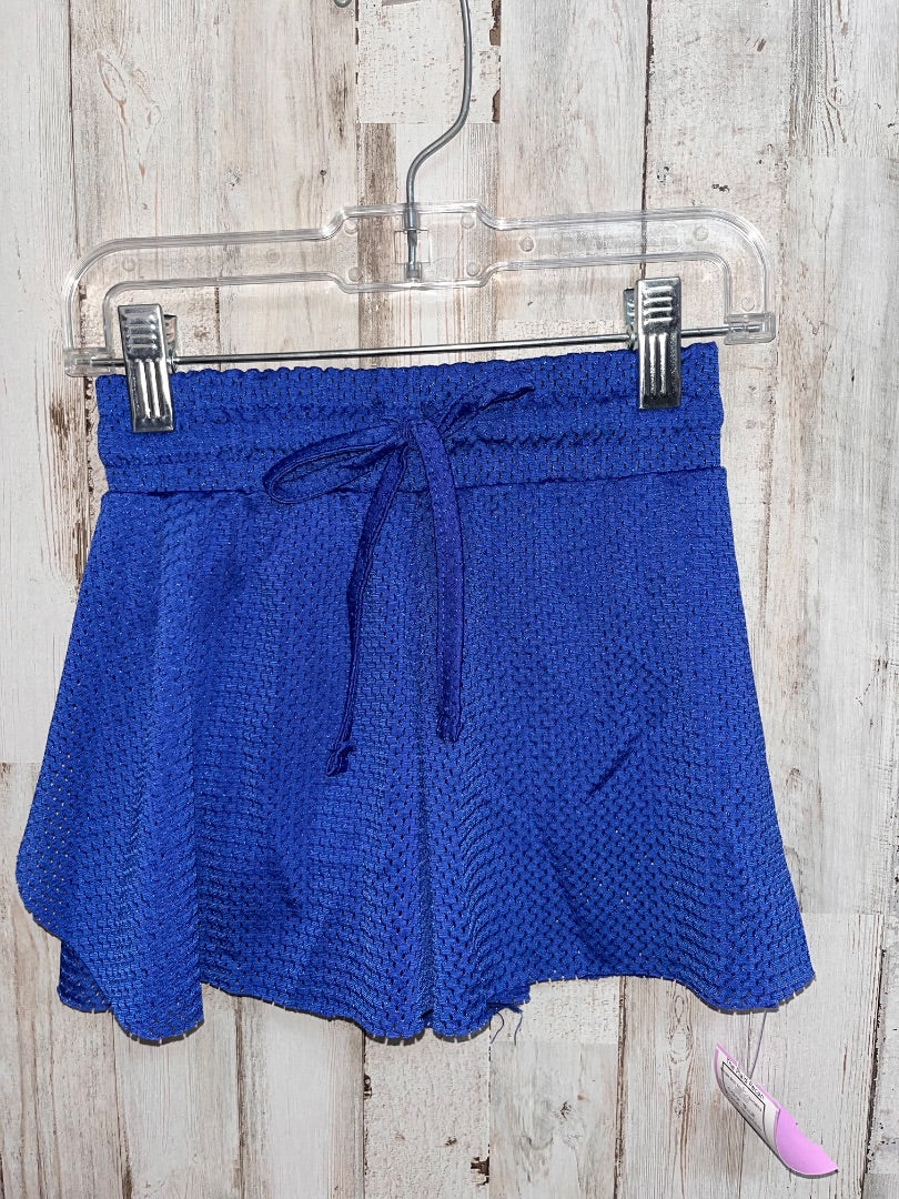 BLUE BTWEEN MESH BUTTERFLY SHORTS, GIRL 5
