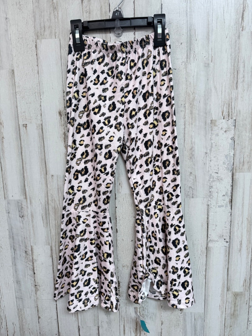 blush pink boutique cheetah flares, girl 6