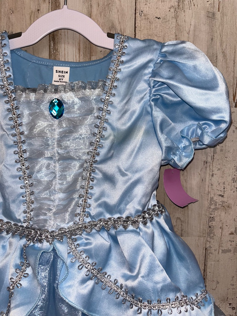 BLUE SHEIN CINDERELLA COSTUME, GIRL 5T