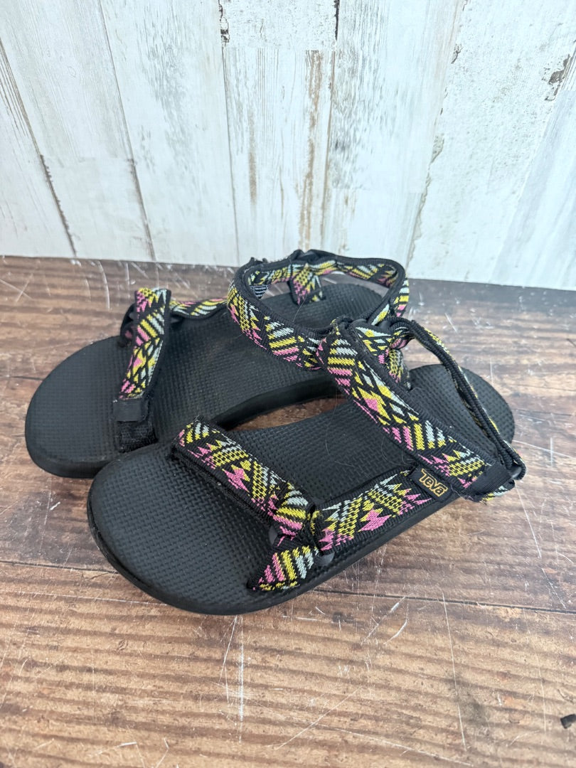 black teva aztec sandals, shoes y1