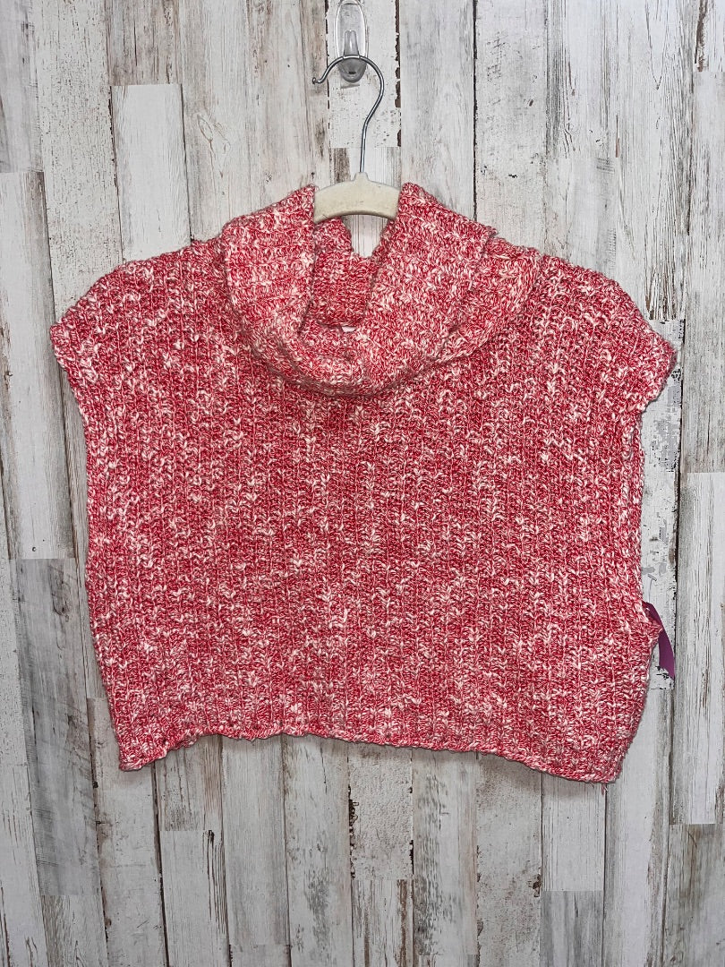 RED DAY + MOON CHUNKY KNIT TANK, LADIES M