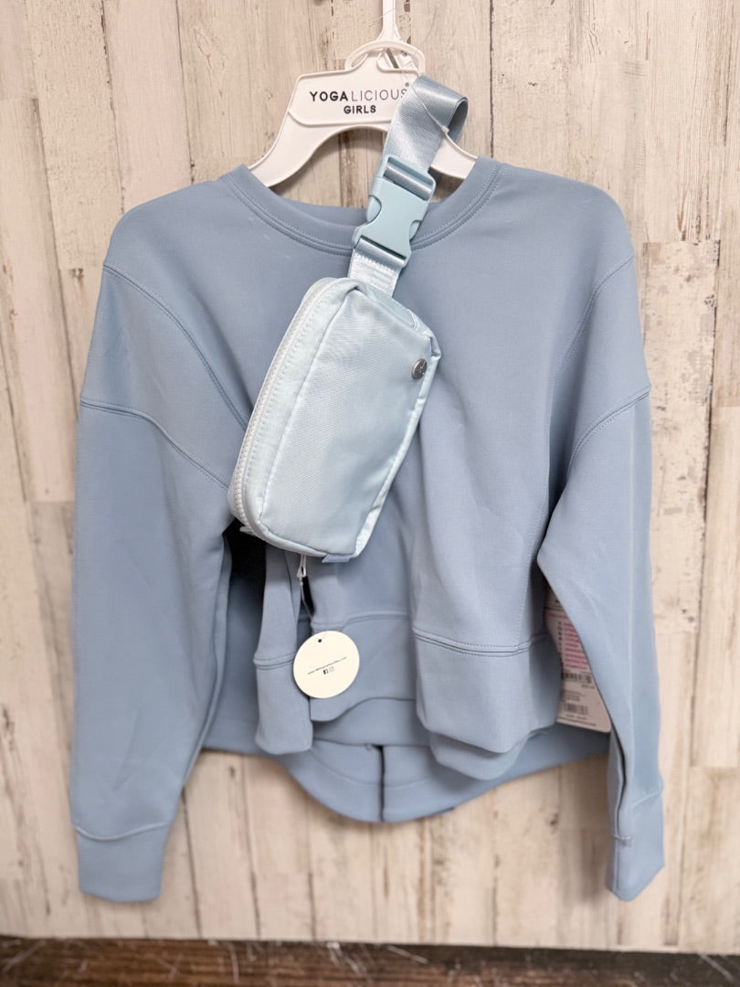 BLUE YOGALICIOUS 3PC SET, GIRLS 12
