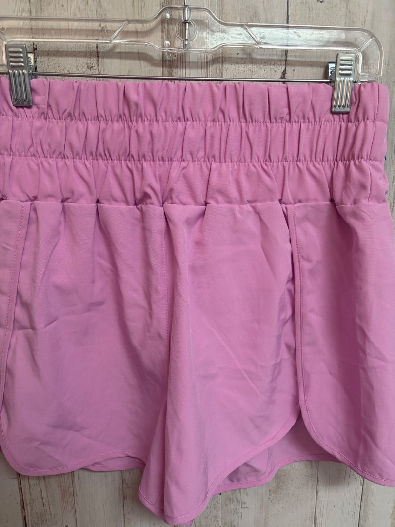 PINK NEW IN ATHLETIC SHORTS, LADIES L