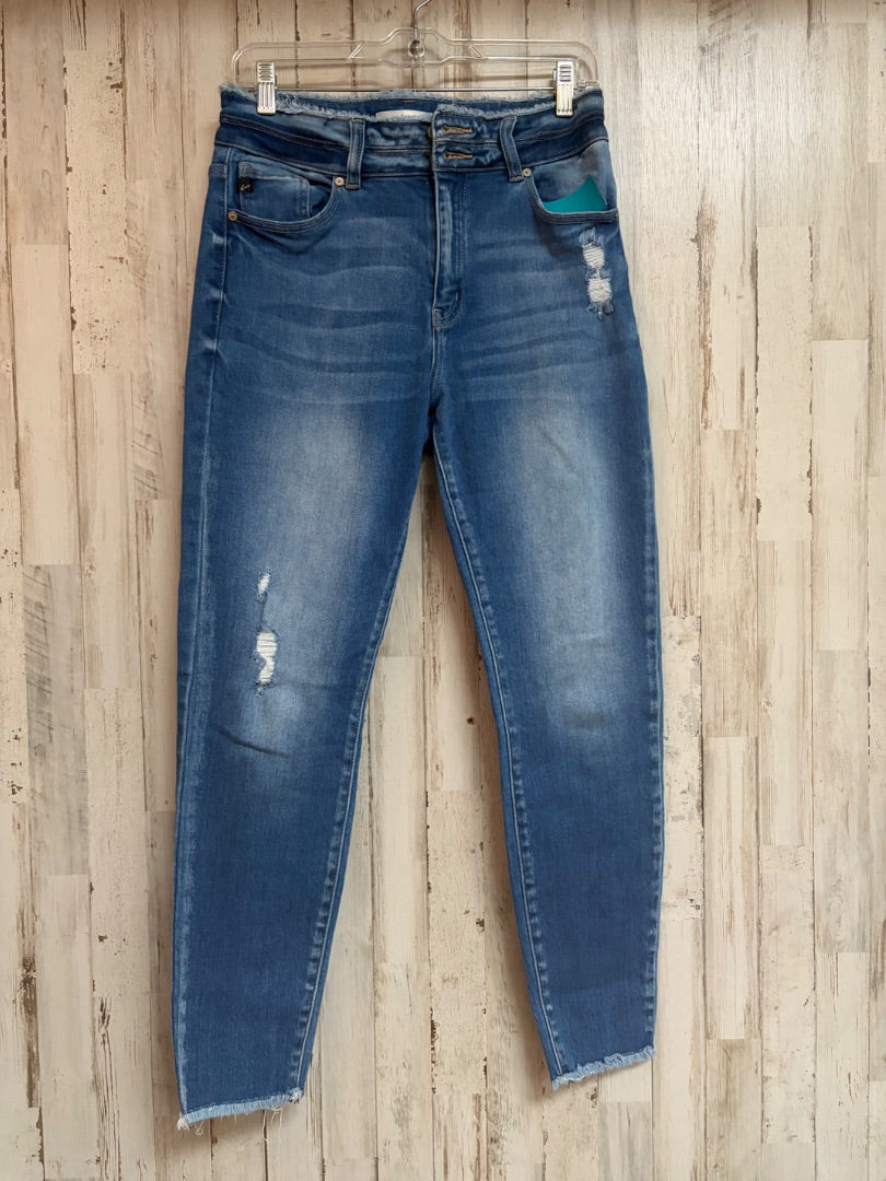 DENIM KANCAN SZ11/29 FRAY JEANS, LADIES L