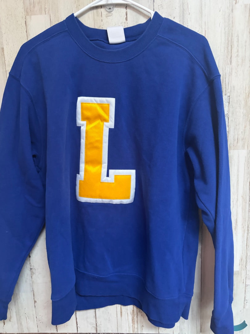 ROYAL VARSITY L SWEATSHIRT, LADIES L
