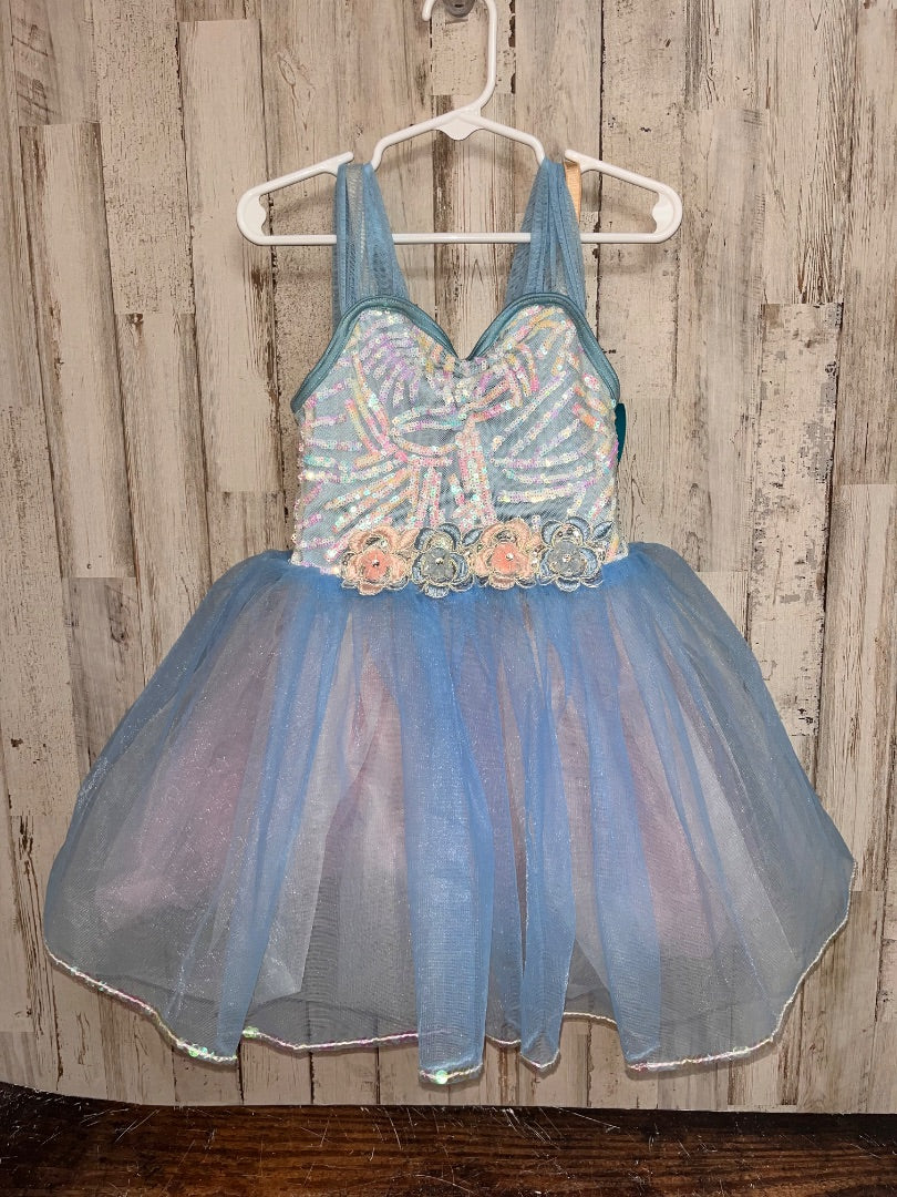 BLUE WEISSMAN PRINCESS TUTU DRESS, GIRL 4T