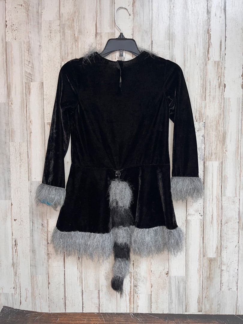 BLACK WOLF DRESS COSTUME, GIRL 4-6