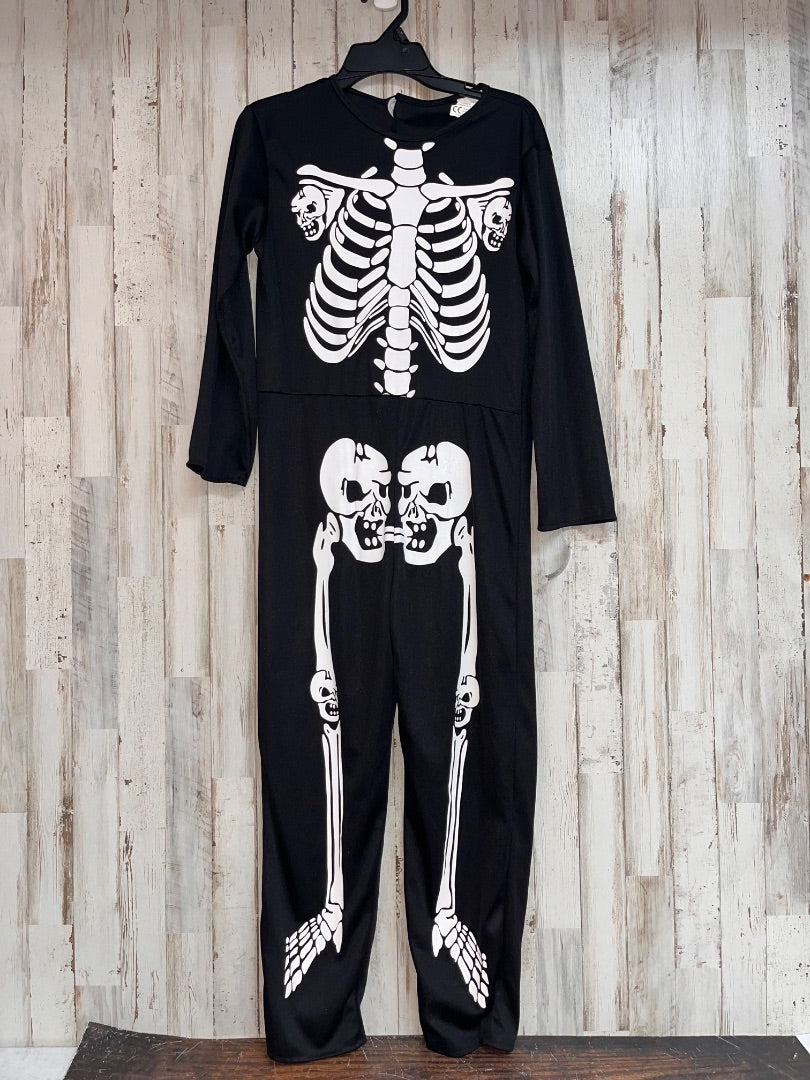 BLACK SKELETON COSTUME, BOY 8