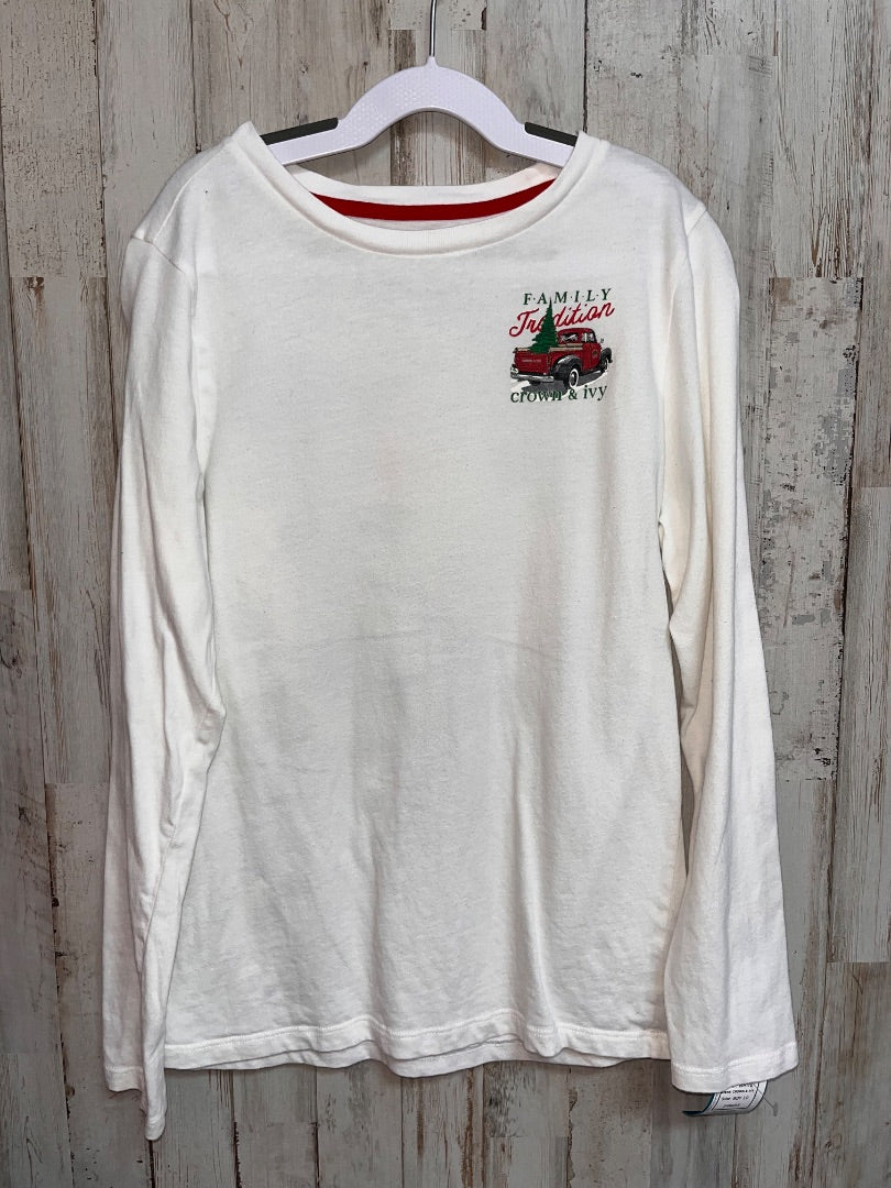 WHITE CROWN & IVY FAMILY TRADITION LONG SLEEVE, BOY 10