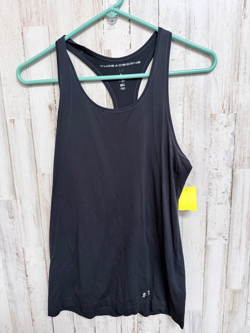BLACK UNDER ARMOUR ATHLETIC TANK, LADIES S