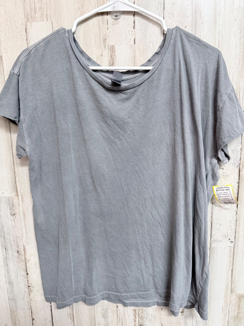 GREY ALTERNATIVE COTTON TEE, LADIES M