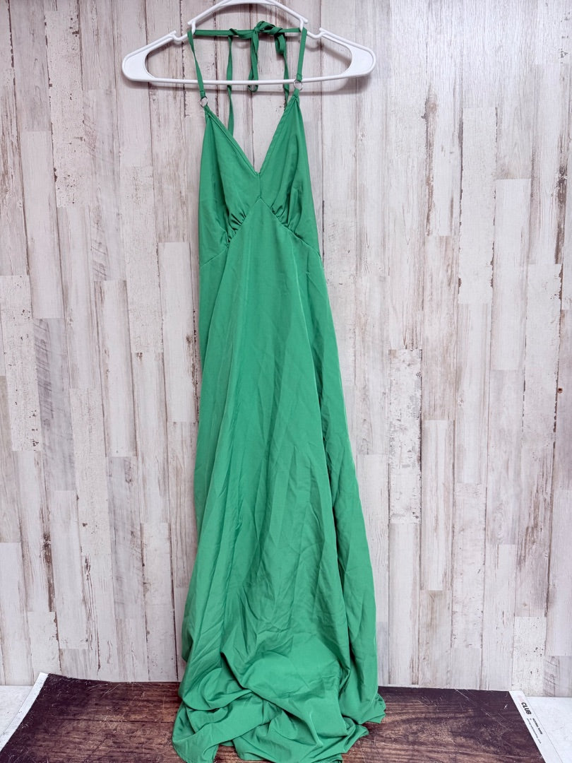KELLY GREEN SHEIN GREEN TANK MAXI, LADIES L