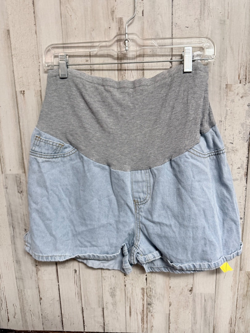 DENIM SHEIN MATERNITY SHORTS, LADIES L