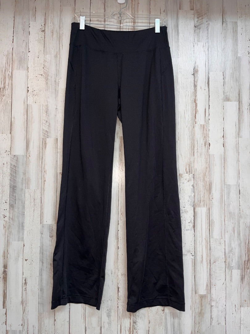 BLACK DANSKIN WIDE LEG LEGGINGS, LADIES M