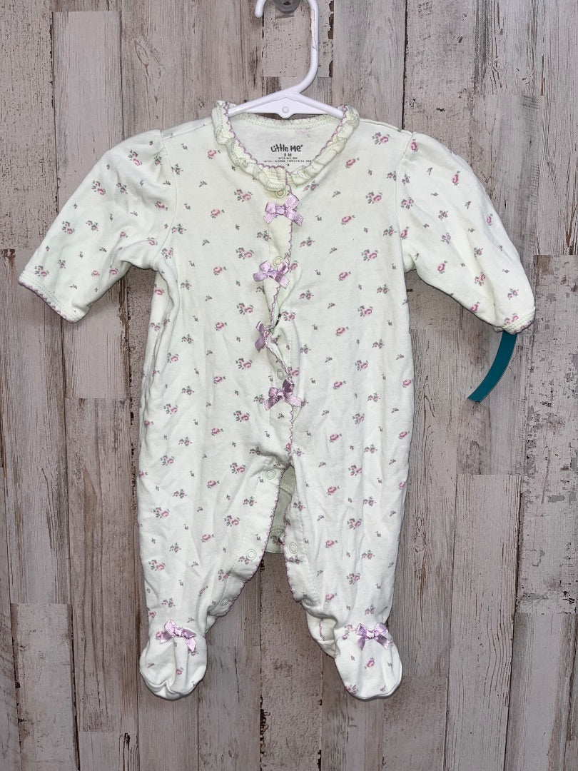 mint little me GIRL'S 3m mint flower sleeper, GIRLS 3M