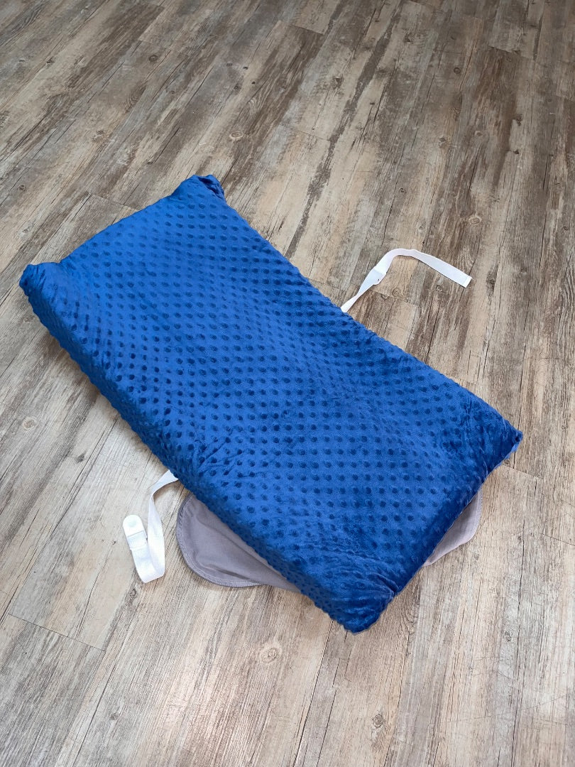 BLUE FOLDING PORTABLE CHANGING PAD