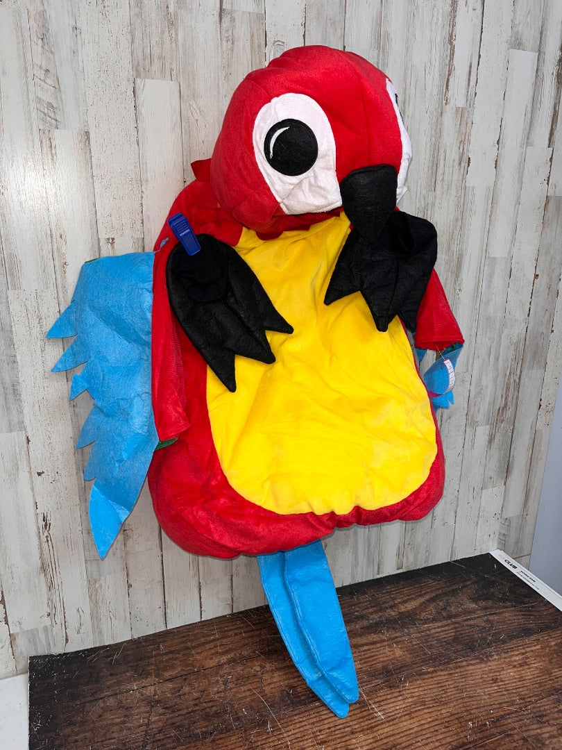 RED HALLOWEEN COSTUMES.COM PARROT COSTUME, 4T