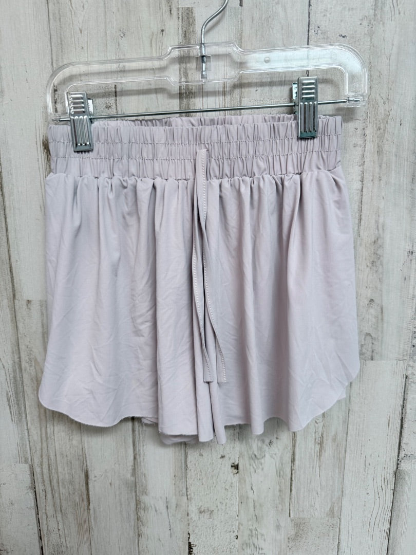 LT GREY EXARUS FLUTTER SHORTS, GIRLS 10