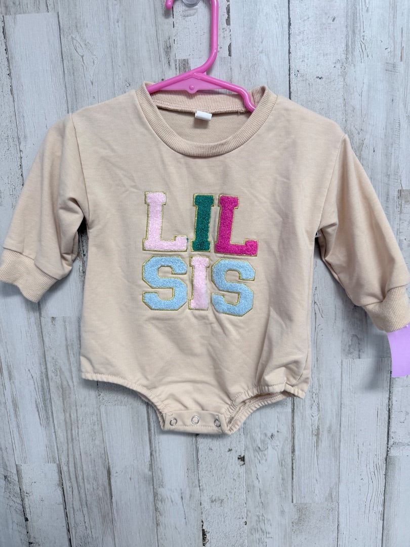 TAN LIL SIS BUBBLE, GIRLS 6M