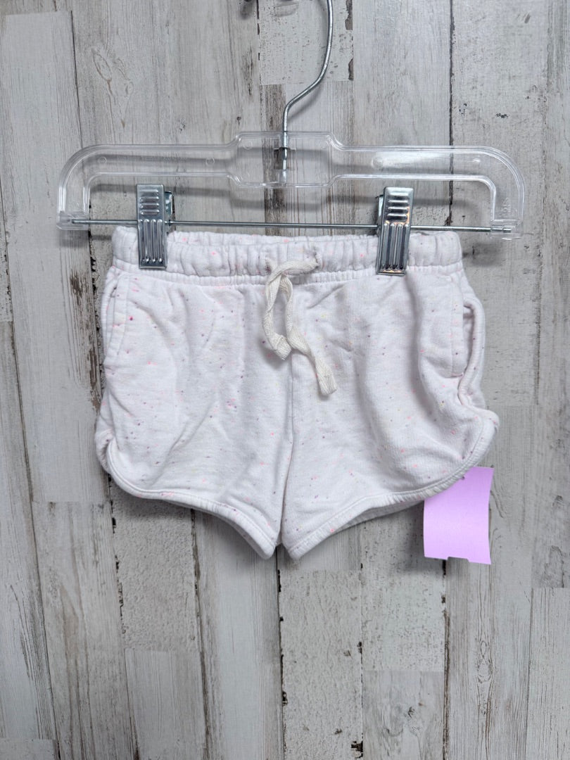 CREAM OLD NAVY SPOTTED SHORTS, GIRLS 18/24M