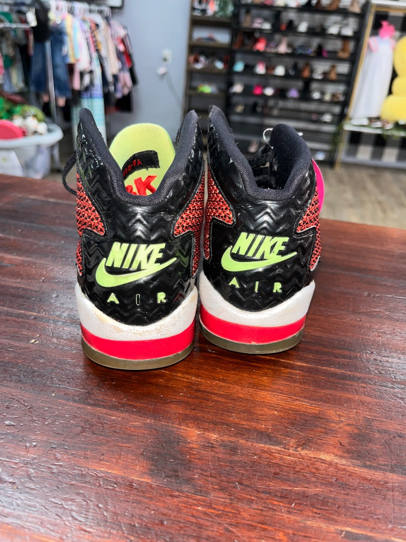 RED NIKE AIR JORDANS, SHOES Y4
