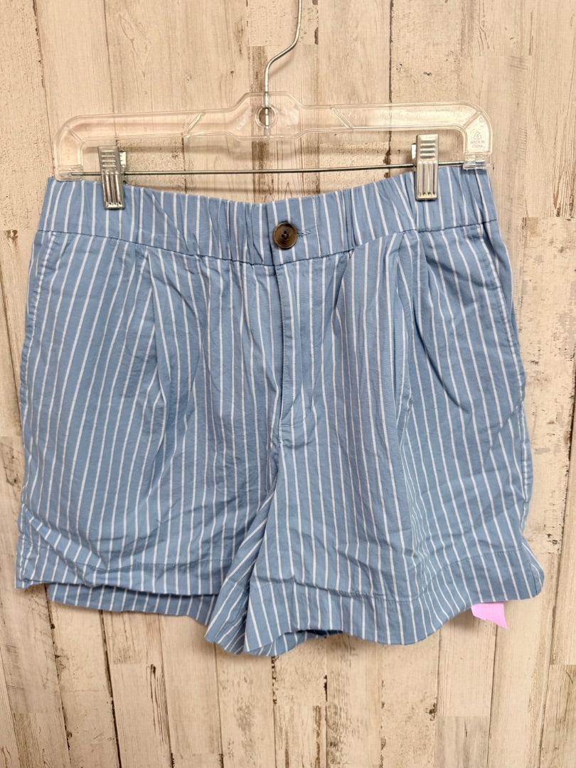 BLUE A NEW DAY STRIPE SHORTS, LADIES S