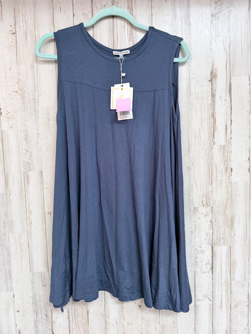 NAVY MARY SQUARE SOFT TANK DRESS, LADIES M