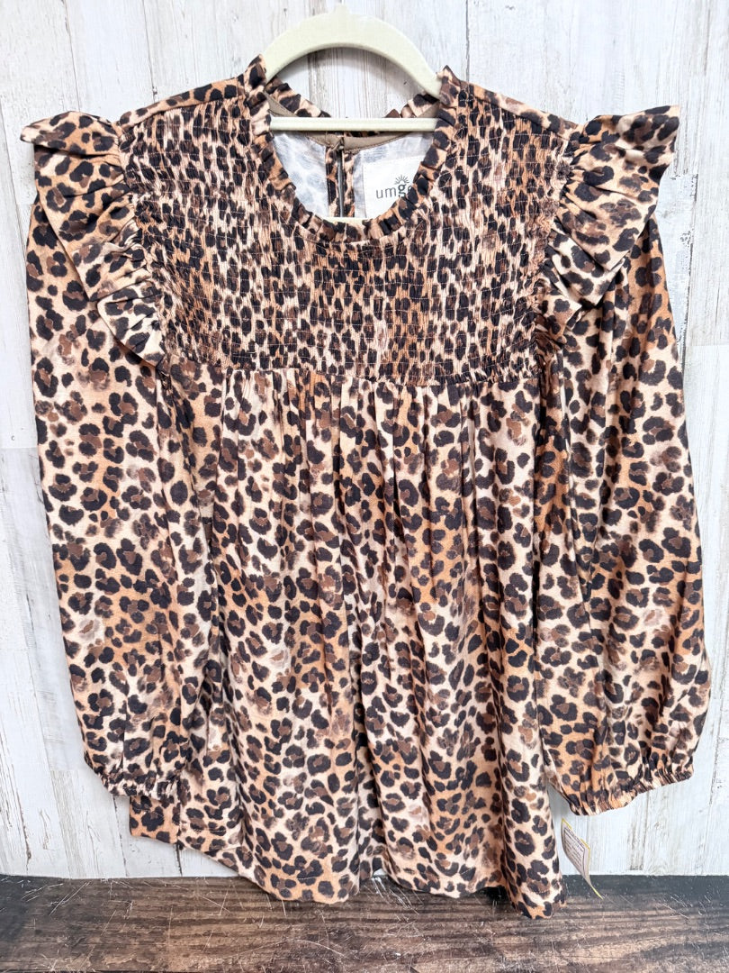 GREEN A NEW DAY PUFF SLEEVE TOP, LADIES M