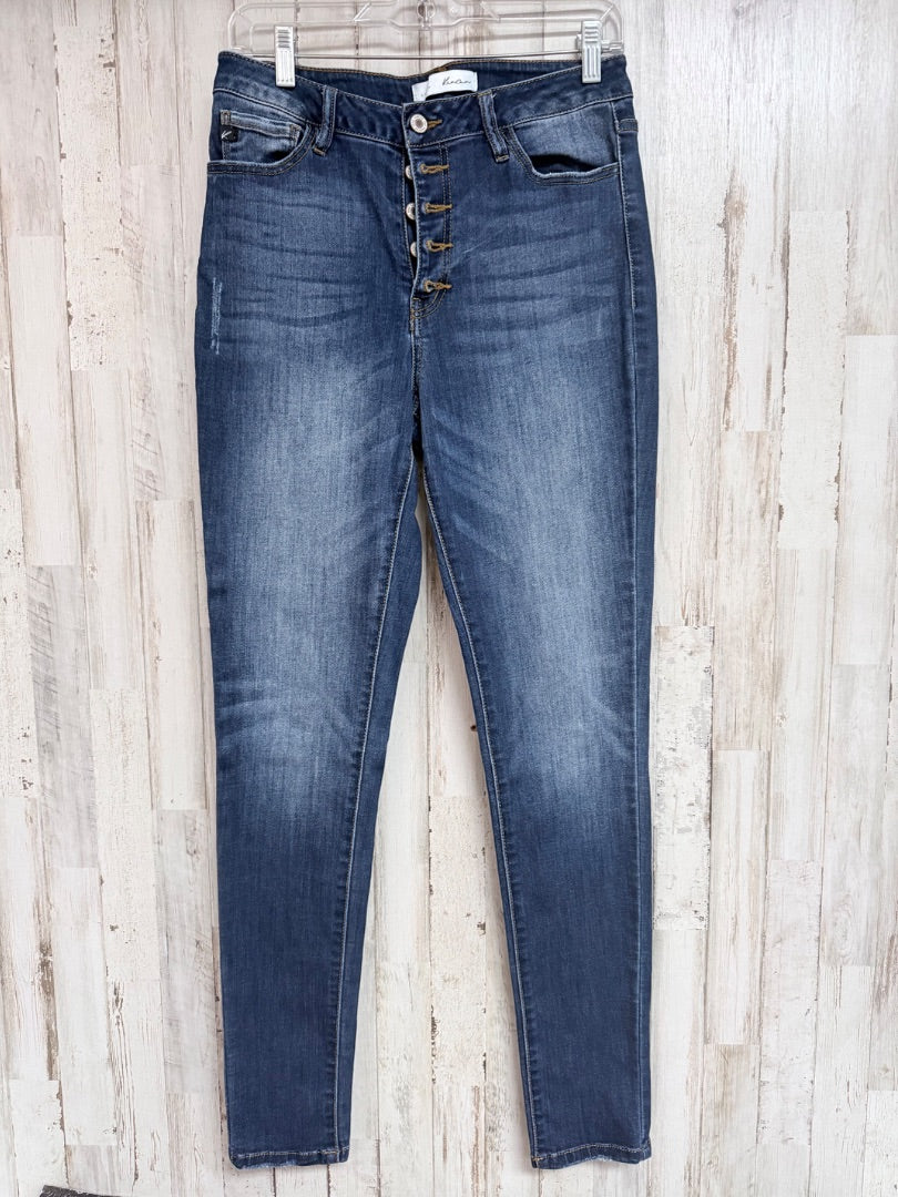 DENIM KANCAN SZ11 HI WAIST SKINNY JEAN, LADIES L