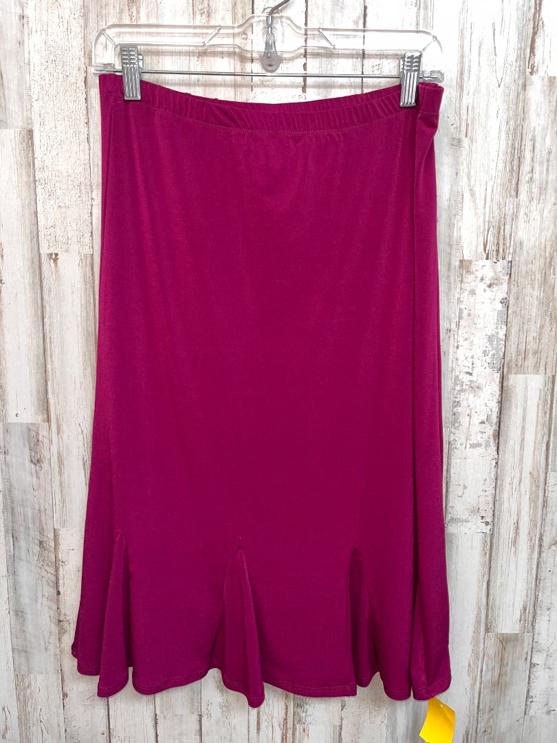 FUCHSIA SUSAN GRAVER TWIRL SKIRT, LADIES XS