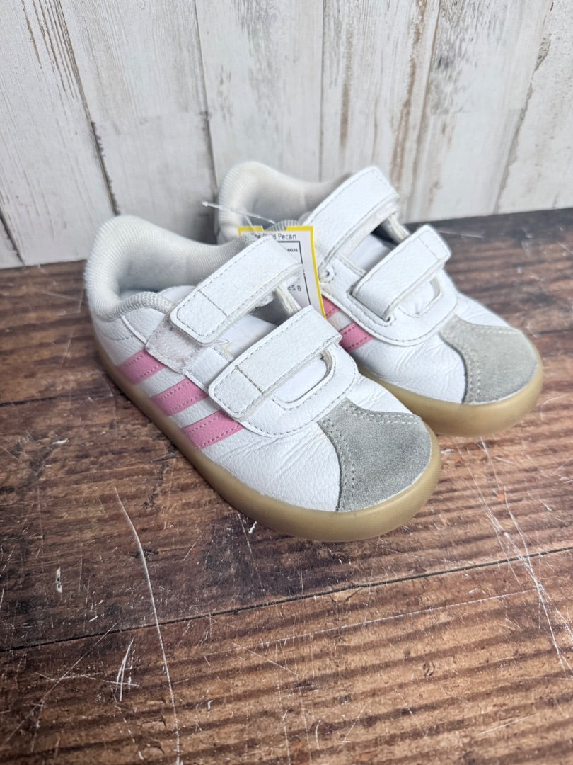 ADIDAS LOGO VELCRO STRAP SNEAKERS, SHOES 8