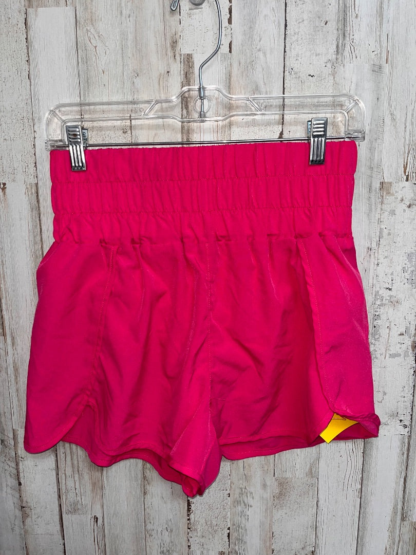 HOT PINK NEW IN DRY FIT SHORTS, LADIES M