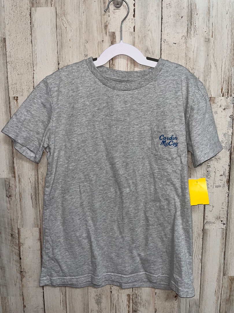 GREY CARDIN MCCOY AMERICAN FISHERMAN TEE, BOY 8/10