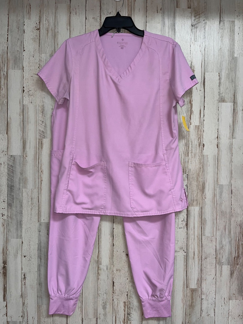 LILAC MED COUTURE 2PC SCRUB SET, LADIES M
