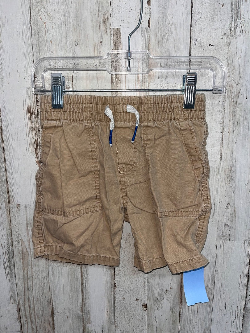 TAN GARANIMALS KHAKI SHORTS, BOY 2T