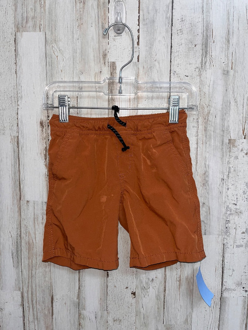 BROWN CAT & JACK PERFORMANCE SHORTS, BOY 4T