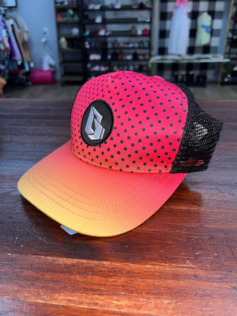 PINK/BLACK BRIMMZ SKATER CAP, TODDLER BOY