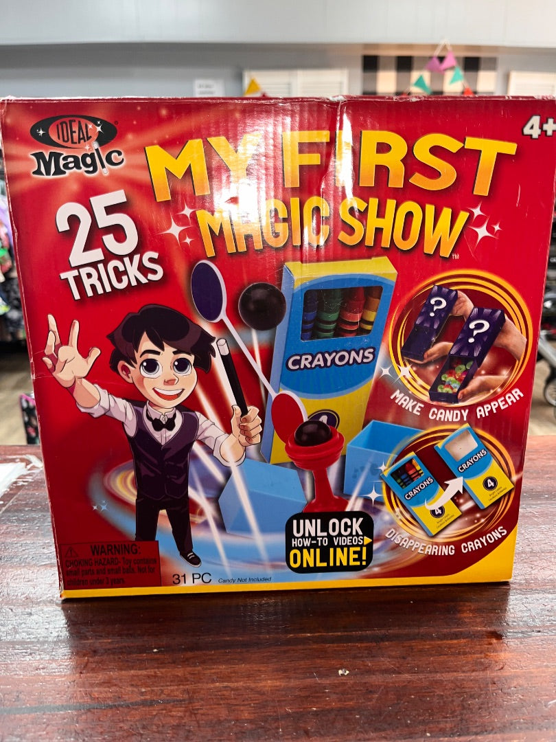 RED IDEAL MAGIC MY FIRST MAGIC SHOW, TOYS