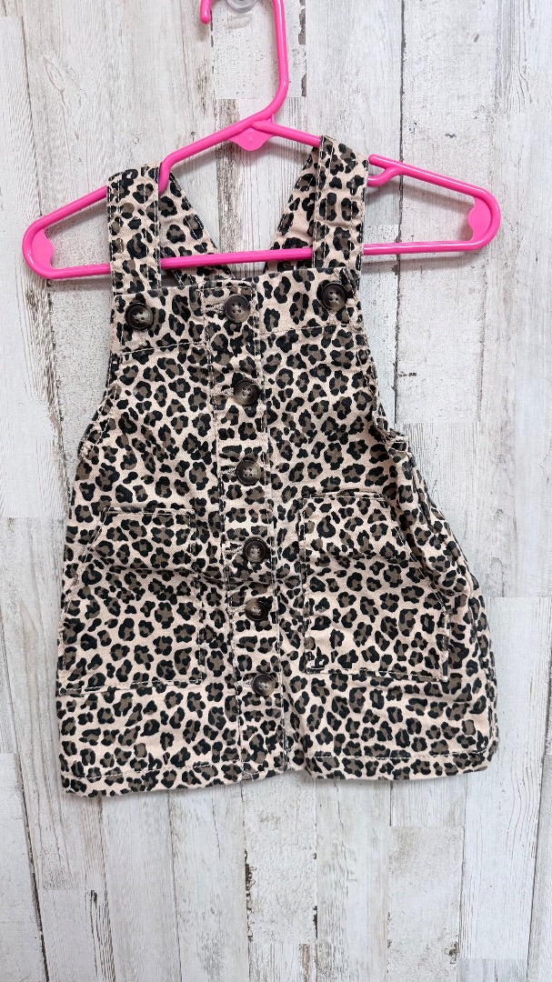 BROWN WONDER NATION CHEETAH DRESS, GIRLS 18M