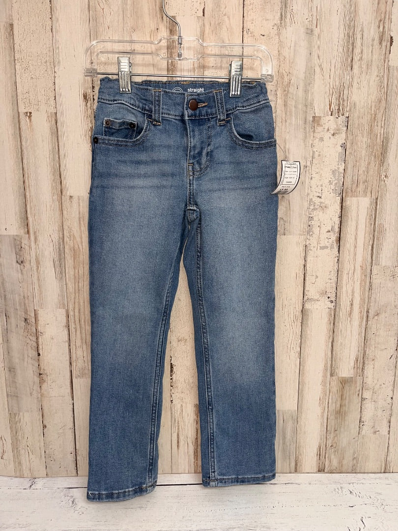 LIGHT DENIM WONDER NATION STRAIGHT JEANS, BOY 5T