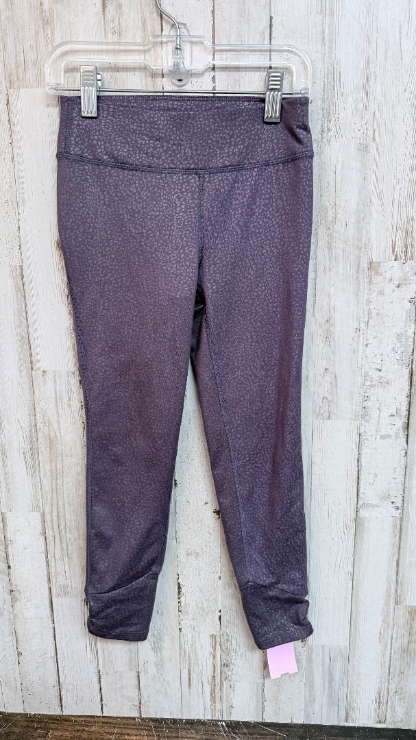 DRK PURPLE ALL IN MOTION PRINTED LEGGINGS, GIRLS 6