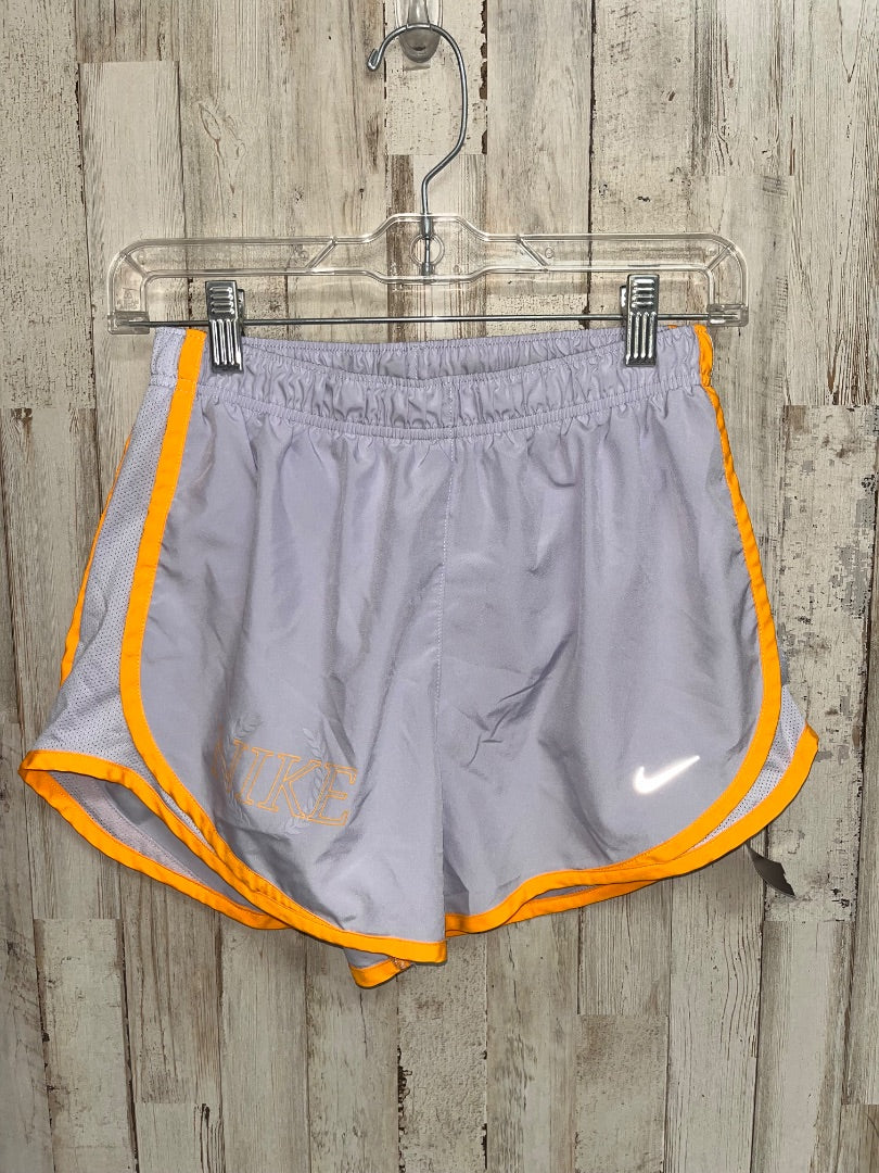 LILAC/ORANGE NIKE DRY FIT SHORTS, LADIES S