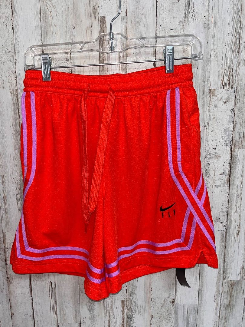 CORAL/PURPLE NIKE BASKETBALL FLY SHORTS, LADIES S