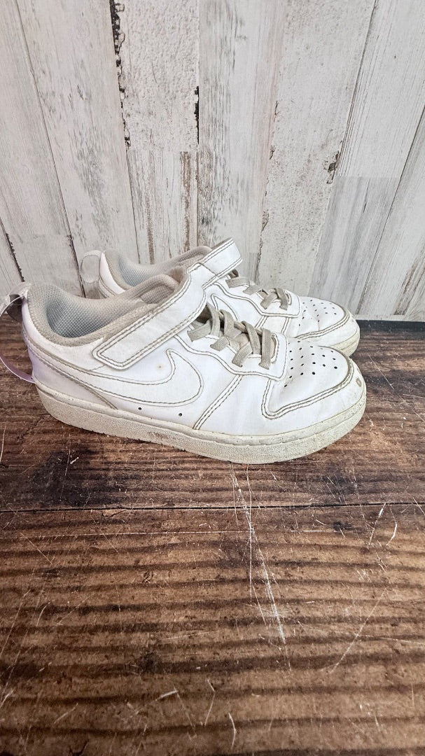 WHITE NIKE AIR FORCE SNEAKERS, SHOES 13.5